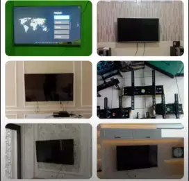 PASANG BRACKET TV LCD LED dan Jual Bracket TV LCD LED