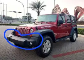 Bumper depan belakang jeep JK