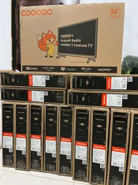 Coocaa Smart Digital TV 32 inch 32S3U plus New Garansi Resmi