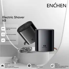 Alat Cukur Elektrik Kumis Jenggot ENCHEN K8 Pop-up Waterproof Portabel