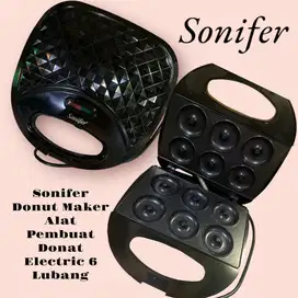 Sonifer Donut Maker Alat Pembuat Donat Electric 6 Lubang