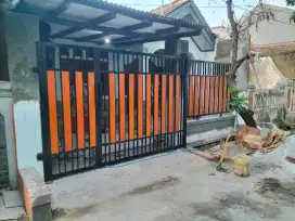 Pagar minimalis motif