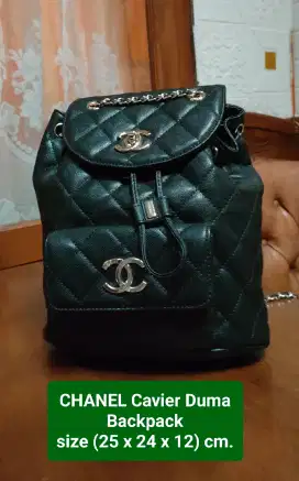 CHANEL Caviar Duma Backpack