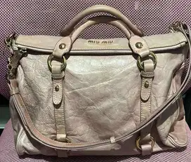 Soulderbag MIU MIU Pink Kulas PRELOVED