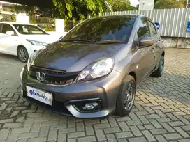 [OLXmobbi]  Honda Brio Satya 1.2 E Bensin-MT 2018 Abu-Abu (KKP)