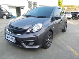 [OLXmobbi] (DP 5JT Honda Brio Satya 1.2 E Bensin-MT 2018 Abu-Abu (KKP)