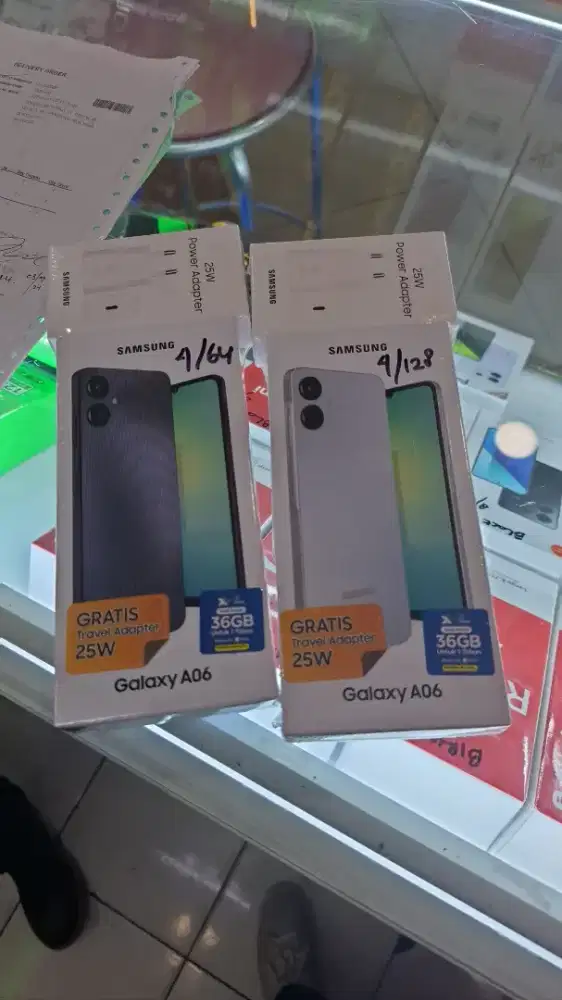 SAMSUNG A06 TERBARU RAM 4+4/64