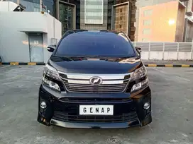 Welcab Toyota Vellfire 2013 Hitam low km