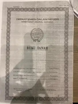 Tanah Murah bonus Rumah siap huni Serengan Solo