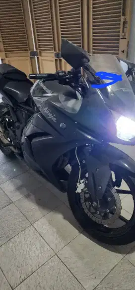 kawasaki ninja 250 karbu 2011 pemakaian pribadi