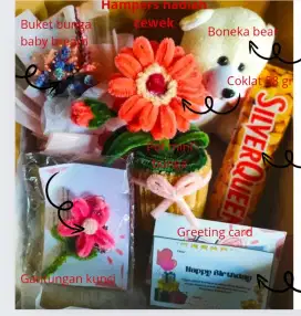 Hampers ultah kado cewek