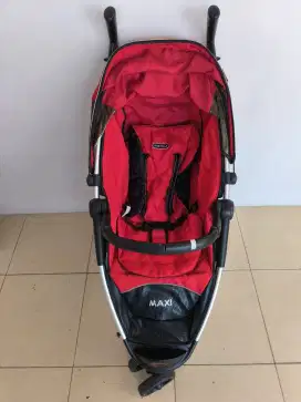 Stroller Baby Elle Maxi Merah *Preloved*