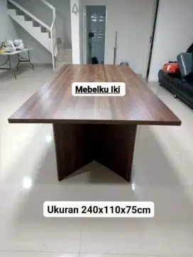 Meja rapat ukuran 240 terlaris bisa kirim COD