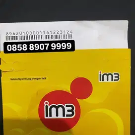 Nomor cantik kartu perdana indosat im3 4g
