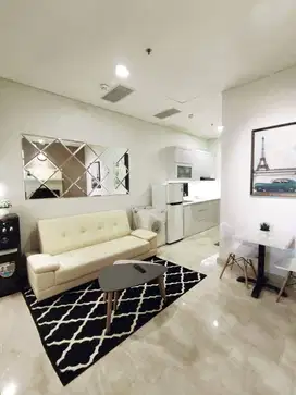 Sewa Apartement Sudirman Suites Low Floor 1BR Full Furnished View City