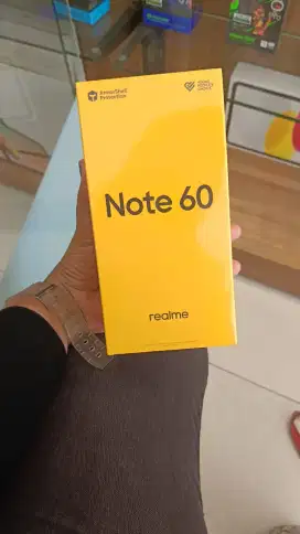 Realme note 60 12/64 tahan banting