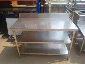 Meja Stainless 3 Tingkat P120