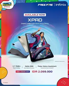 Tablet Infinix Xpad New Ready Stock