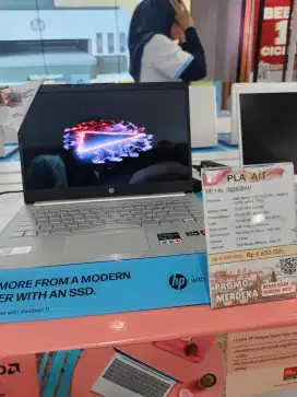 CREDIT LAPTOP HP 14S RYZEN 7 PROMO TANPA DP BUNGA 0% FREE 1x CICILAN