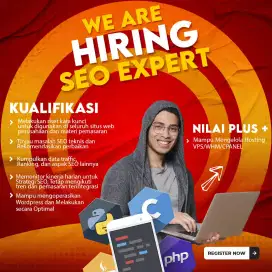 DICARI SEO YG EXPERT & MEMPUNYAI PASSPORT, GAJI,BONUS, THR, CUTI