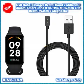 USB Kabel Charger Redmi Band 2 MiBand 8 Xiaomi Smart Band 8 ACTIVE Mi