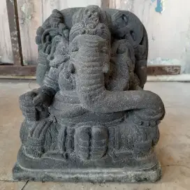 Patung Ganesha Batu Candi