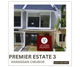 Jual Rumah 3 Kamar Eksklusif di Premier Estate 3 Kranggan Cibubur