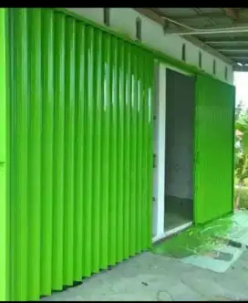 Rolling door biasa dan follding gate superr