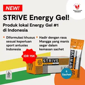 STRIVE Energy Gel Penambah Energi EXP 2026