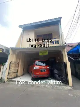 Rumah Lb110Mtr Condet Jaktim akses mobil