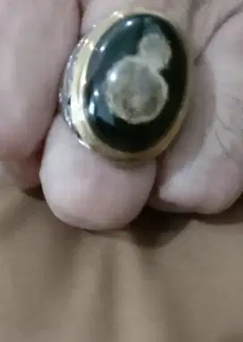 Cincin batu akik gambar.