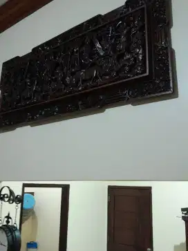 Jual relief dari kayu jati