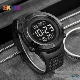 Jam tangan SKMEI Digital Pria Black Style Sporty