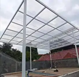Kanopi bahan holo galvanis