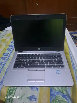 Jual laptop  merek HP 820  G3 i7 ram 8 GB SSD 256 GEN  6