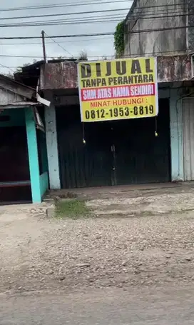 Dijual Ruko 1 Lantai Pondasi 2 Lantai