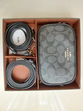 Coach Belt Sling Bag Original Black