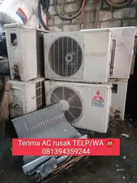 Tampung AC rusak/mati