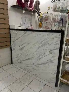 Meja kasir / meja reseptionist / meja toko