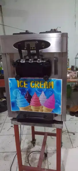 Mesin es krim AECOE softmix ice cream mesin