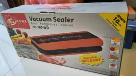 Vacuum sealer BARU / alat pengemas makanan kering dan basah