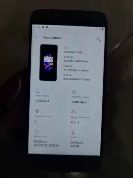 One plus 5 ram 8/128 murah minus