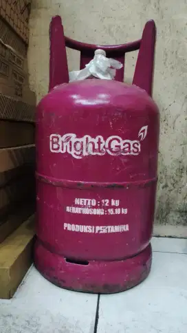 TABUNG GAS 12KG KOSONG PINK BRIGHT GAS