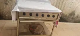 Kompor 6 tungku baru pakai 6 bulan