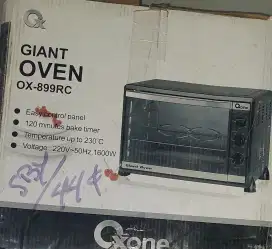 OVEN GIANT Oxone OX-899RC sejak beli hanya dipakai beberapa kali saja.