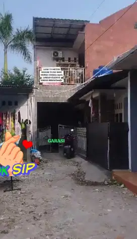 Rumah dua lantai jual di Ciledug Dekat pasar lembang