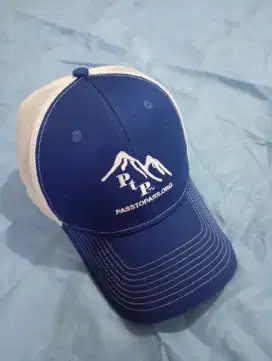 Topi jaring dua warna sekop sekop