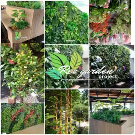 Vertical garden artipisal sintetis