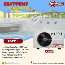 Pemanas Air Kolam Renang HSPP 8 Water Heater Pemanas Air