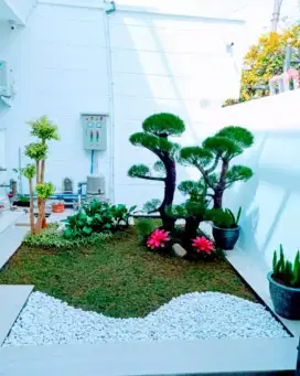 Jual dan jasa pembuatan taman minimalis